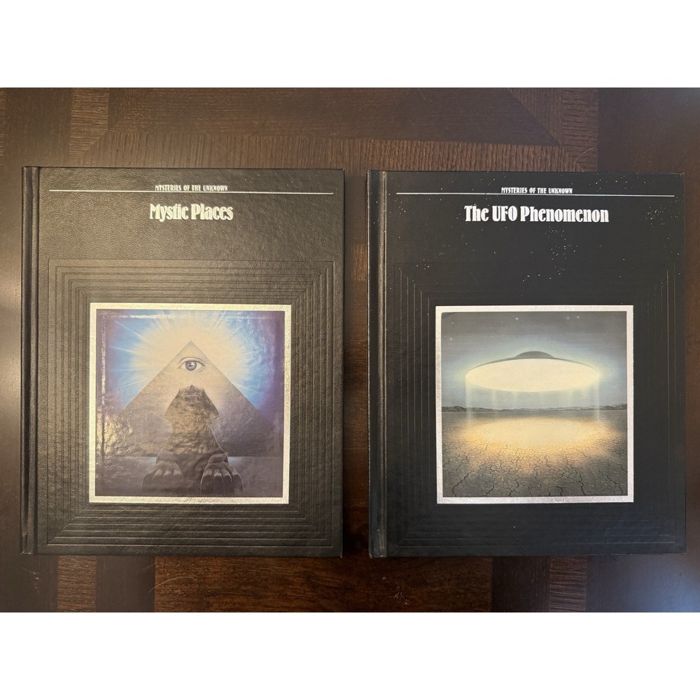 Time Life Mysteries of the Unknown Books Lot UFO Phenomenon Mystic Places